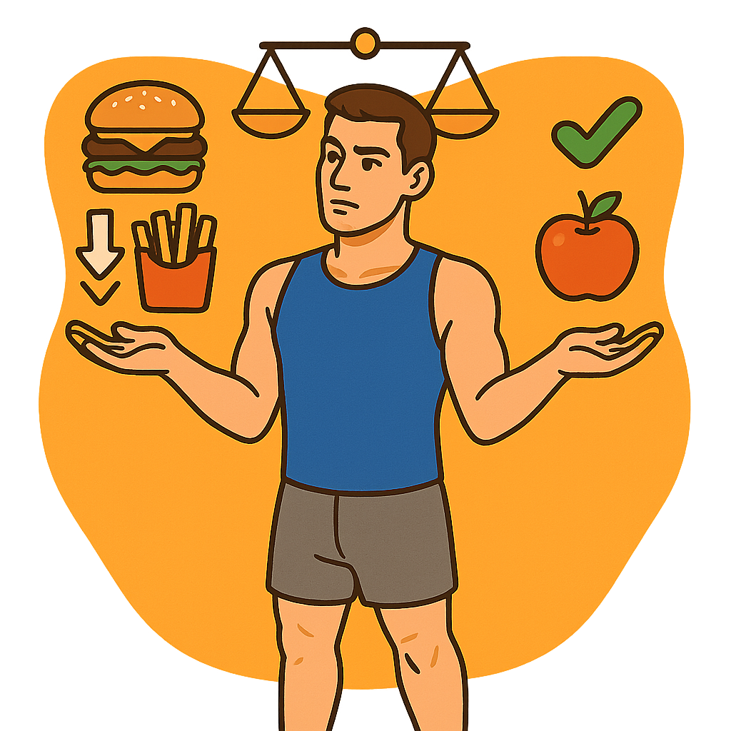 Fast-food 3-4x por semana